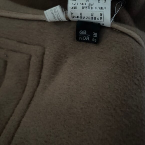 J. Press x Gloverall Duffle Coat Mi England Tan Beige Wool Overcoat - 38/ Medium - Picture 13 of 15